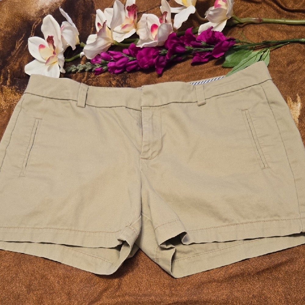 Women's Classic Tan Cotton Shorts